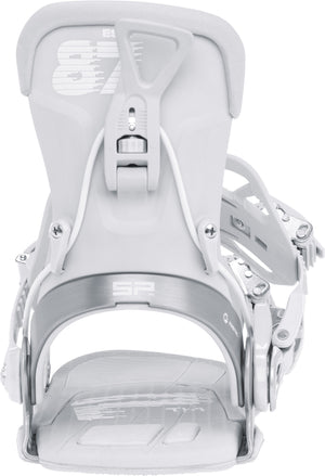 SP Team Snowboard Bindings — Silver, back