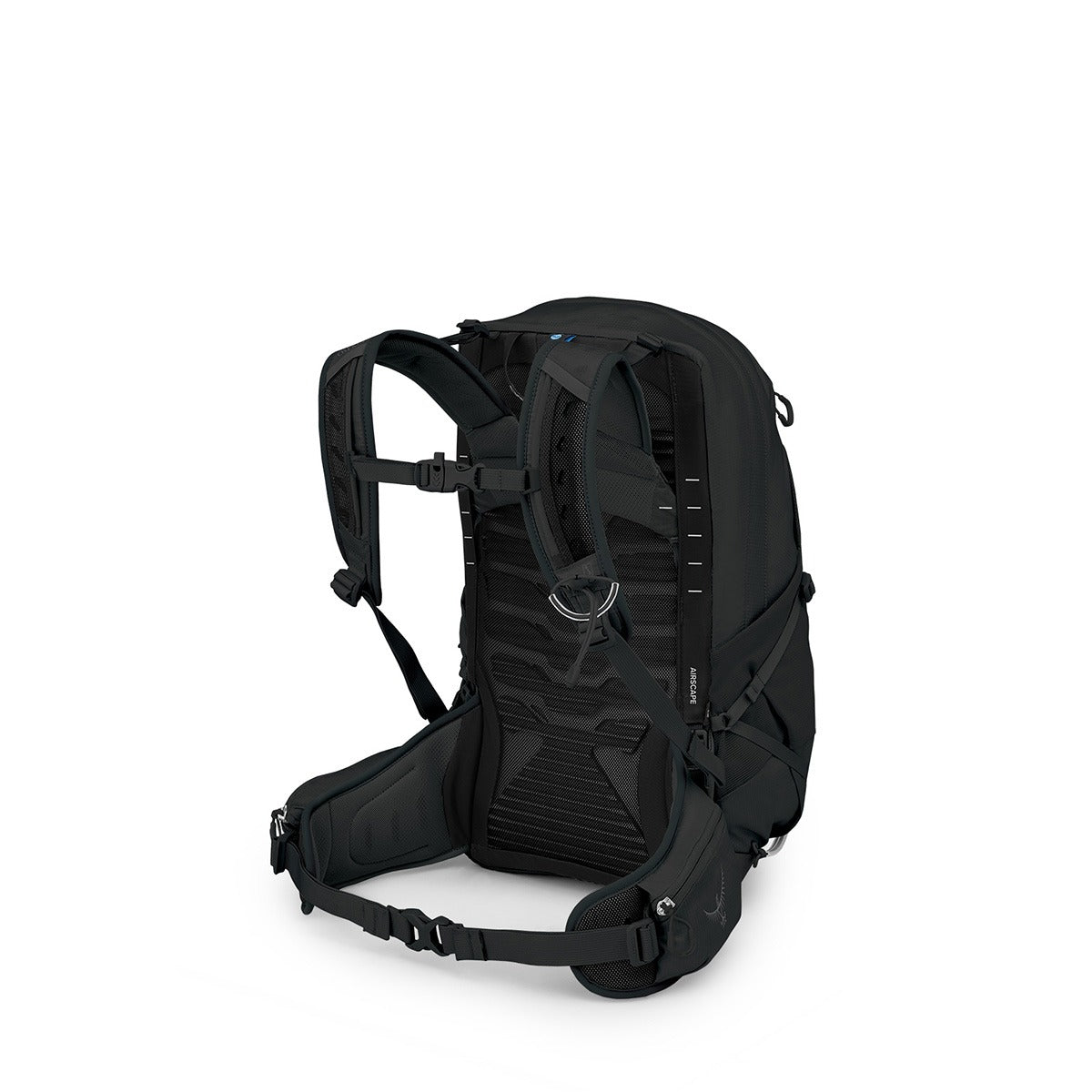 Osprey Tempest 22 backpack rear harness and backpanel view