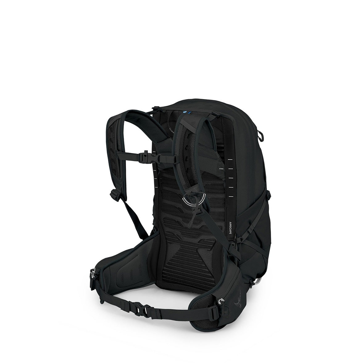 Osprey Tempest 22 backpack rear harness and backpanel view