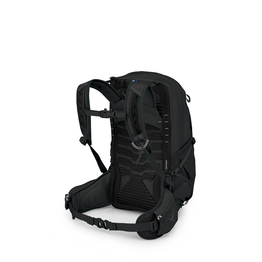 Osprey Tempest 22 backpack rear harness and backpanel view