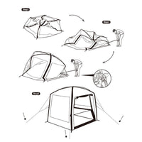 Naturehike Cloud Nest Air-Pole Gazebo