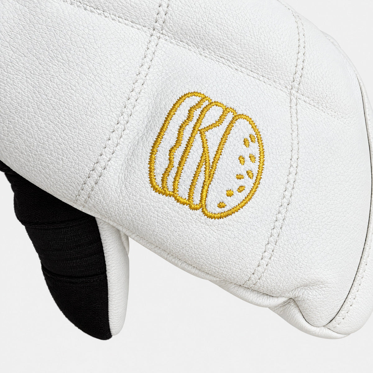 Transform Photo Incentive Mitt — Eero Ettala Pro, logo embroidery detail