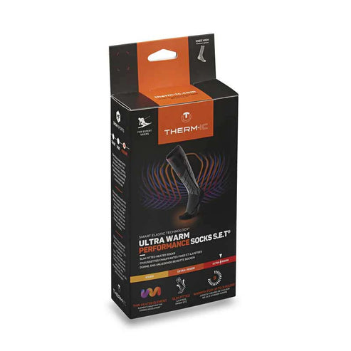 Therm-ic Heated Ski Socks - Ultra Warm Performance S,E,T®
