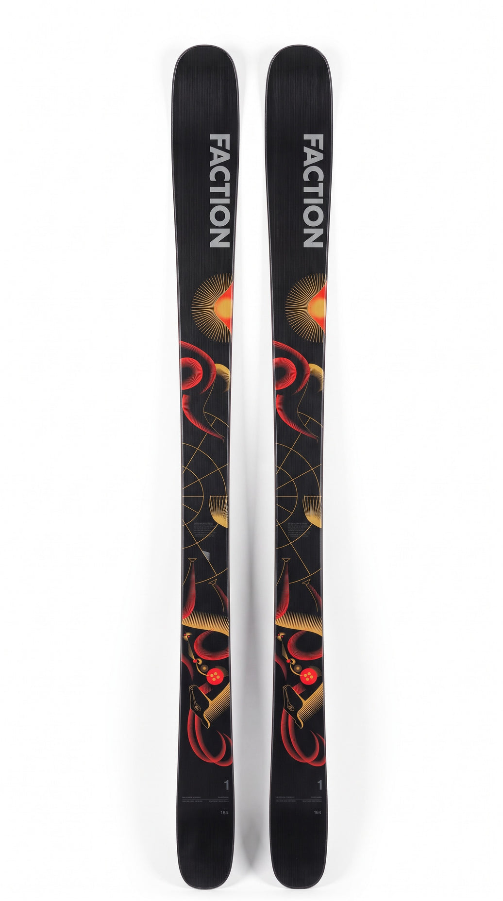 Faction Prodigy 1 GU Skis - pair