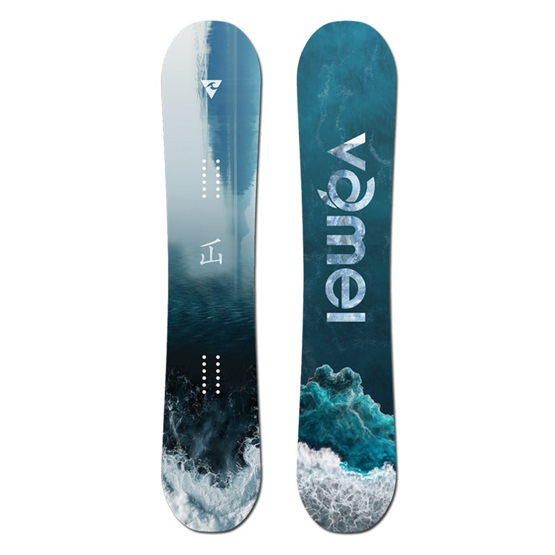 VAMEI VM89 Camber All-Mountain Snowboard - Unisex - top sheet