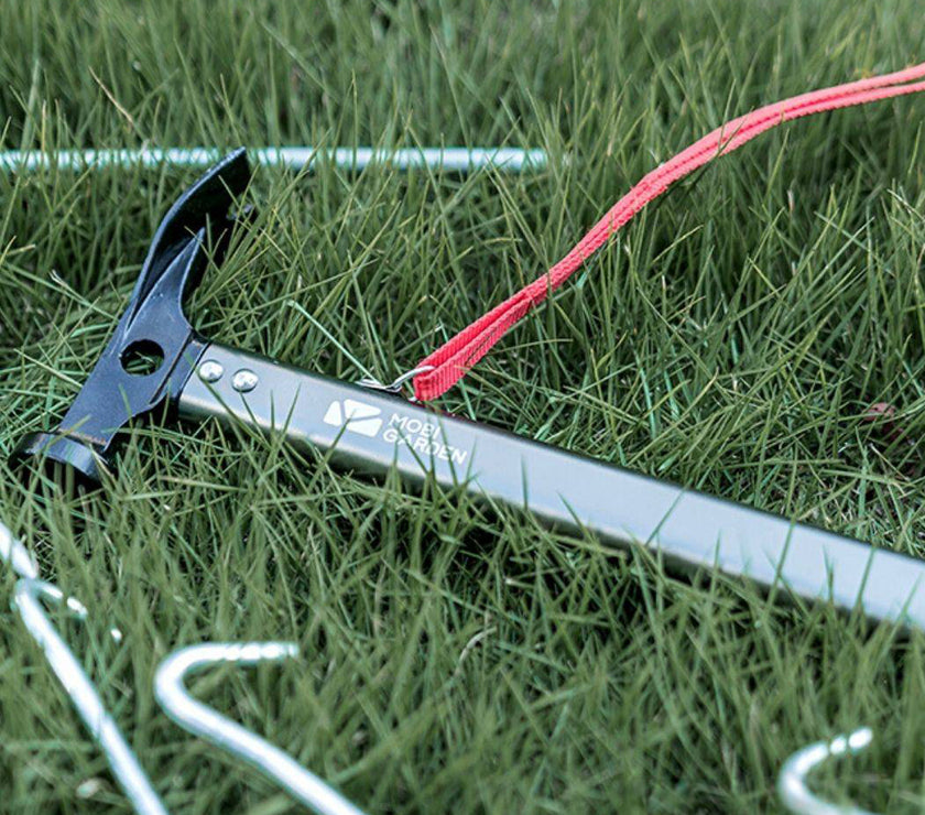 Mobi Garden Ultralight Aluminium Alloy Hammer - Tatanium