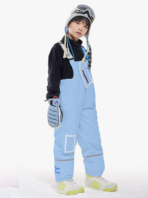 Emote Snowpark Slash 2L Bib Pants - Kids' - Blue