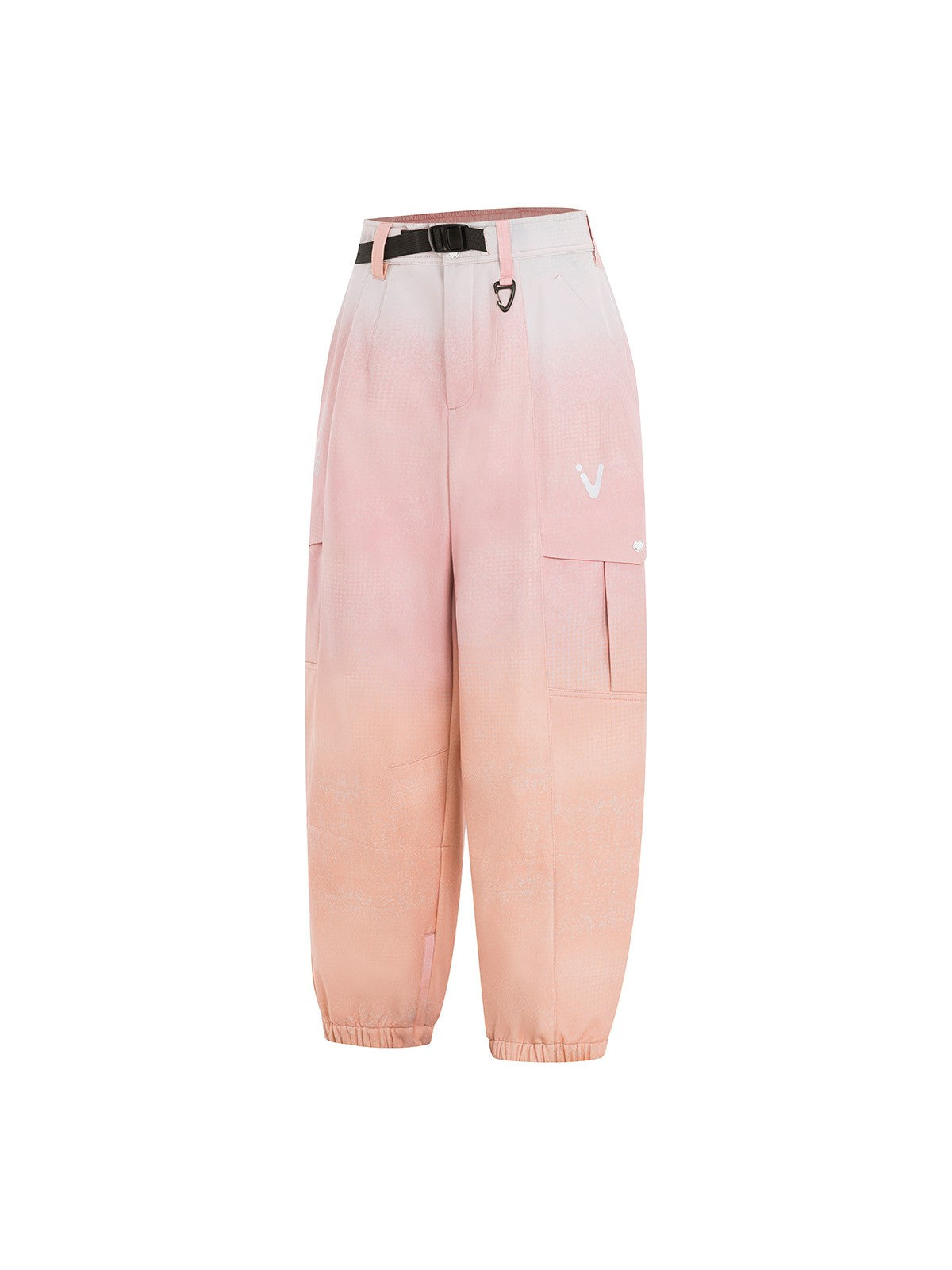 Vector Insnow Dusk Softshell Snow Pants — Pink, three-quarter