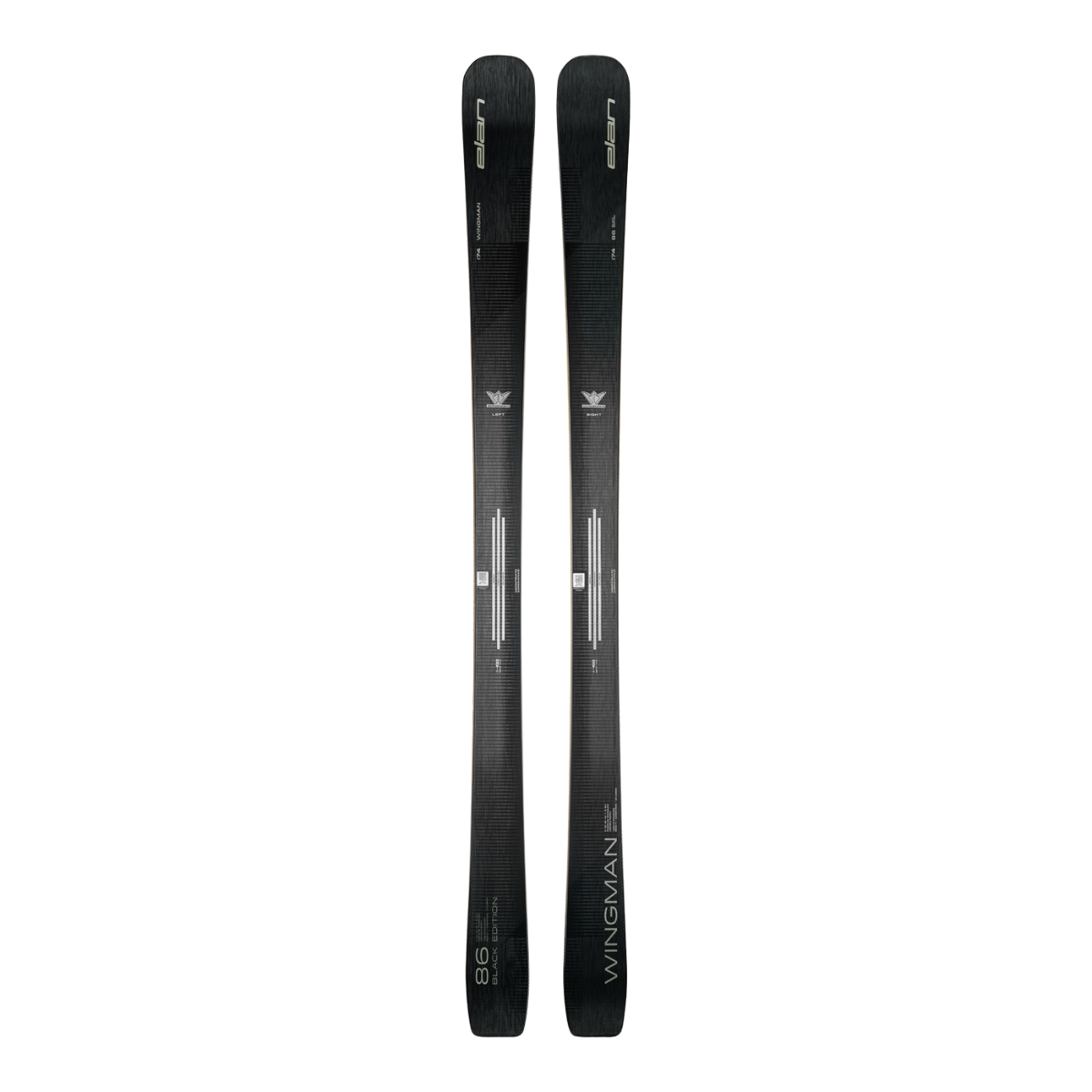 Elan Wingman 86 Black Edition Skis - Men's
