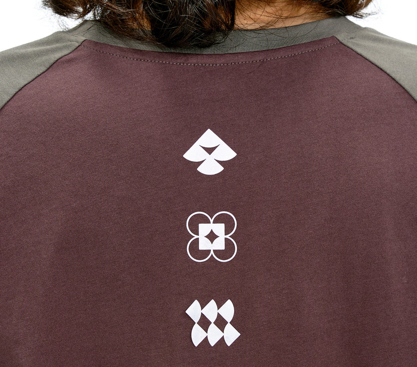 NOTHOMME Splicing Long Sleeve T-shirt