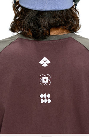 NOTHOMME Splicing Long Sleeve T-shirt