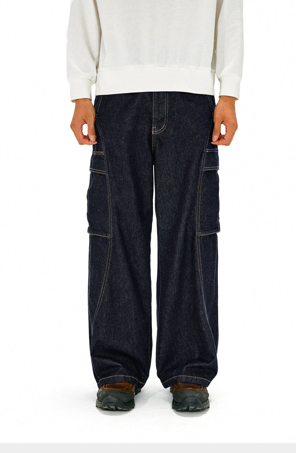 NOTHOMME Arc Split Workwear Jeans