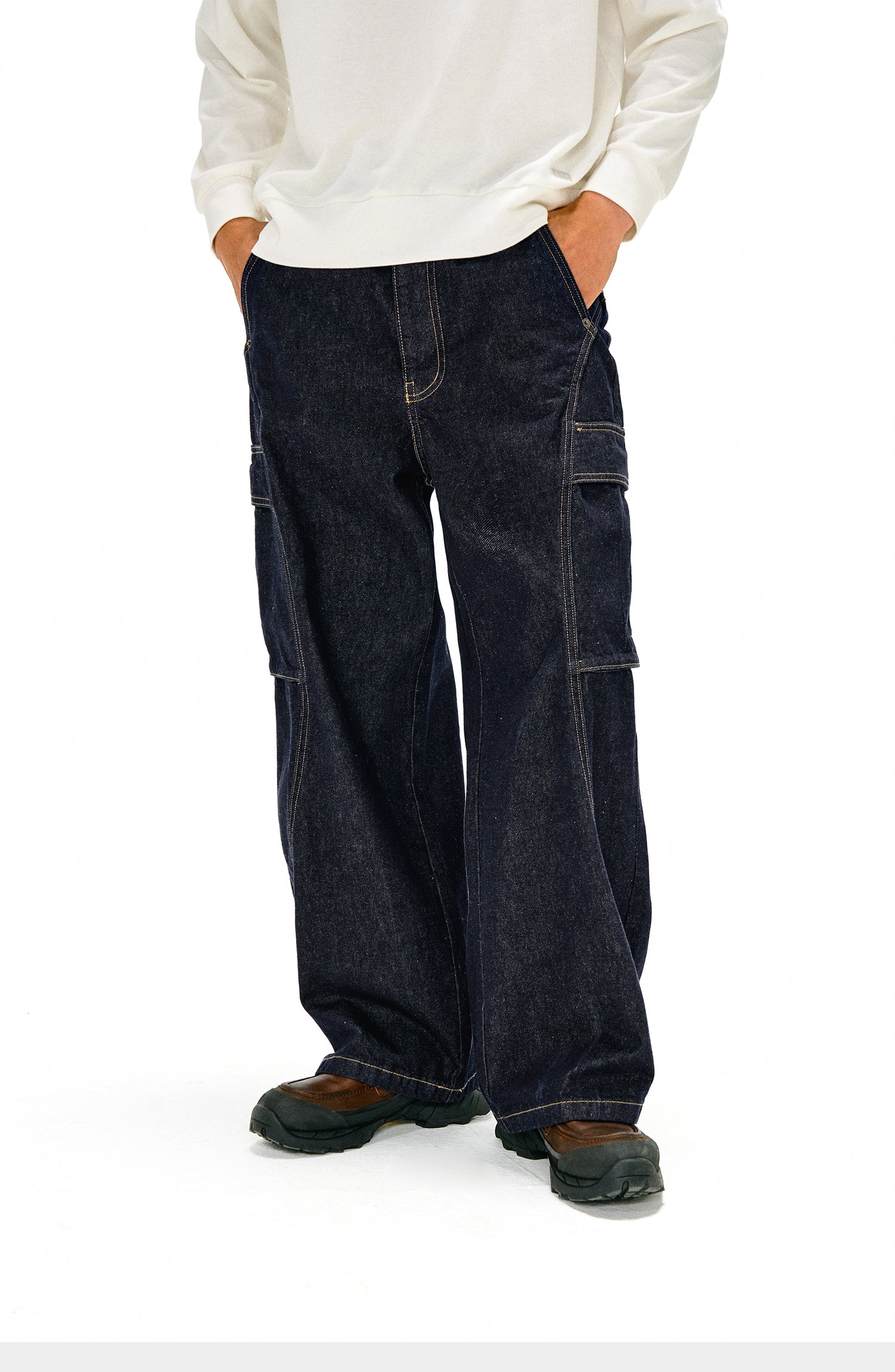 NOTHOMME Arc Split Workwear Jeans