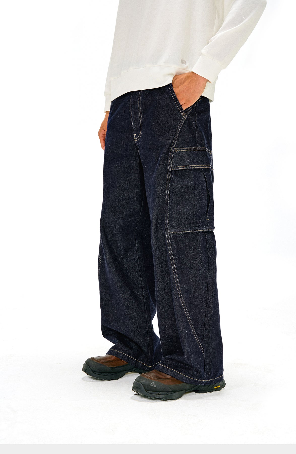 NOTHOMME Arc Split Workwear Jeans