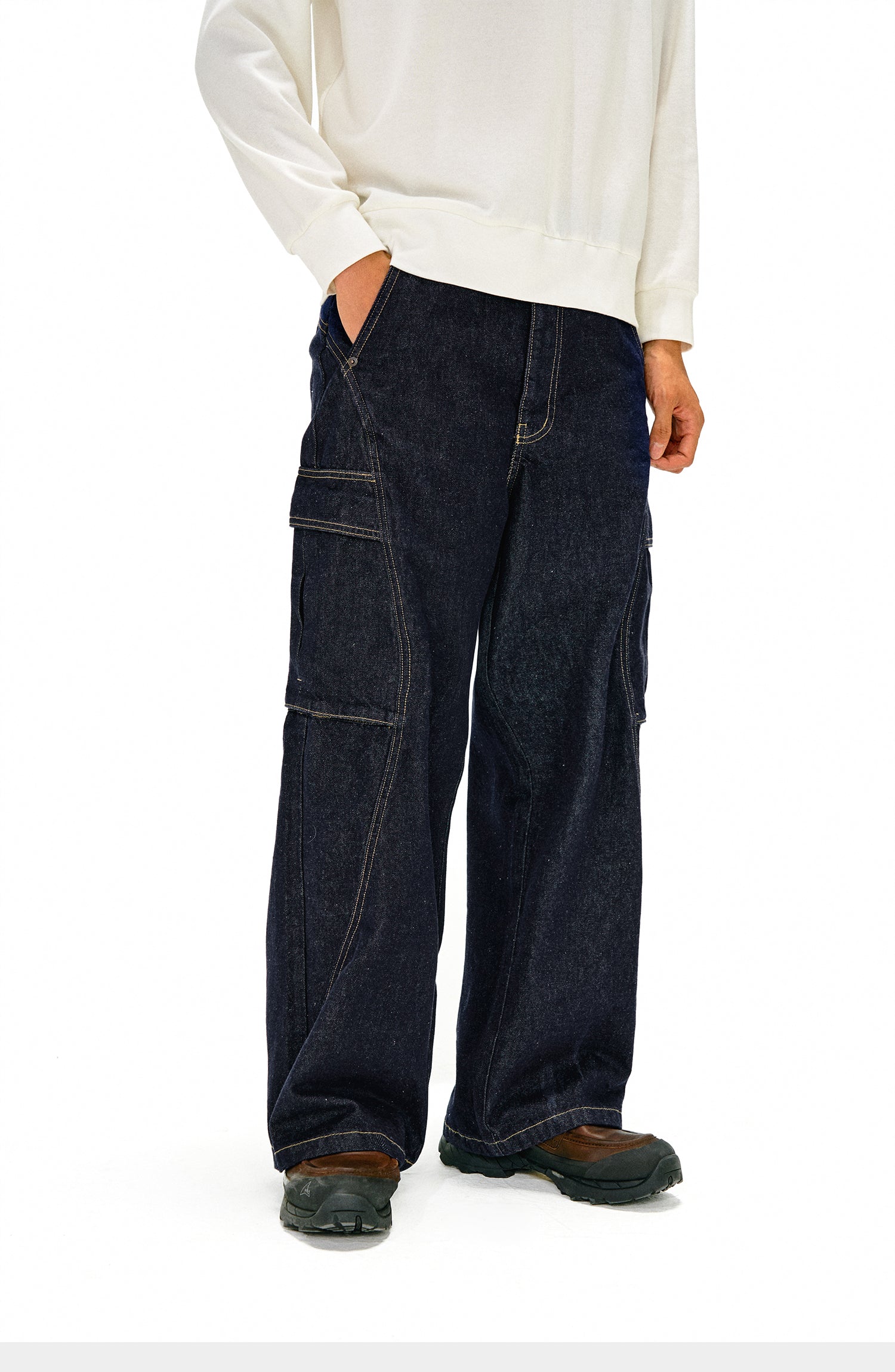 NOTHOMME Arc Split Workwear Jeans