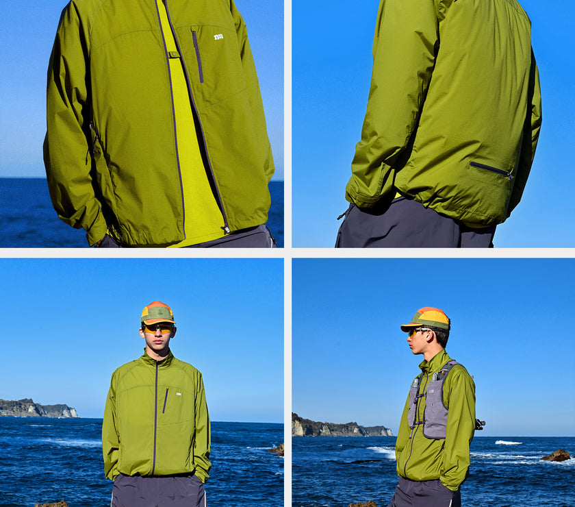 NOTHOMME Outdoor Water-proof Glowing Cycling Wind Jacket