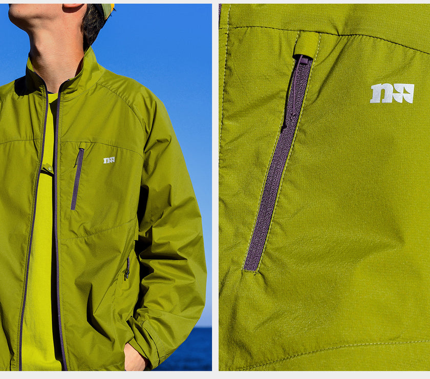 NOTHOMME Outdoor Water-proof Glowing Cycling Wind Jacket