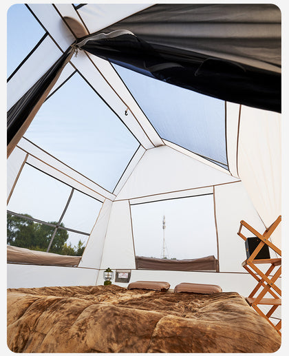 Mobi Garden Holiday Mountain Residence 10.9 Tent (Black Coated)