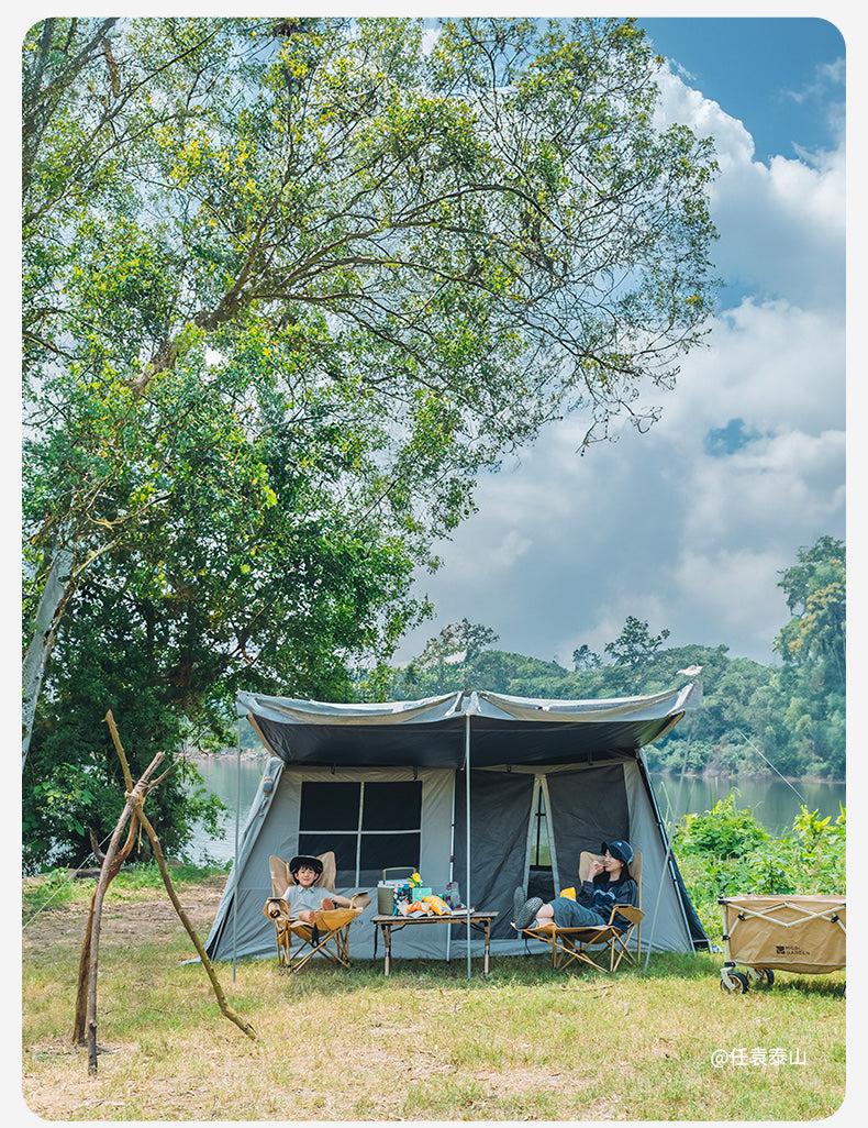 Mobi Garden Holiday Mountain Residence 10.9 Tent (Black Coated)